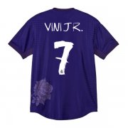 23-24 Real Madrid Y-3 Fourth Jersey Purple VINI JR. #7 (Player Version)
