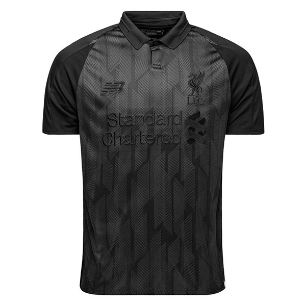 all black soccer jersey